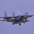 写真: エアブレーキ出して低速ローパスの小松基地から第306飛行隊F-15Jイーグル