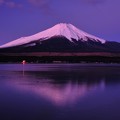 綺麗な朝焼け富士山?