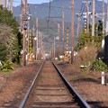 どこまで続くのか大井川鉄道の線路・・20131123