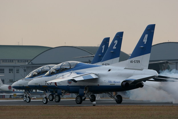 写真: 2005年 第11飛行隊 ブルーインパルス