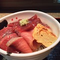 写真: 大崎 旨魚すずきの鮪と寒鰤の二種丼