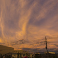 写真: 台風一過！　今度はキレイな夕焼け！