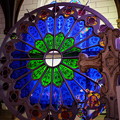写真: 聖ザビエル天主堂の薔薇窓