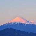写真: 赤富士