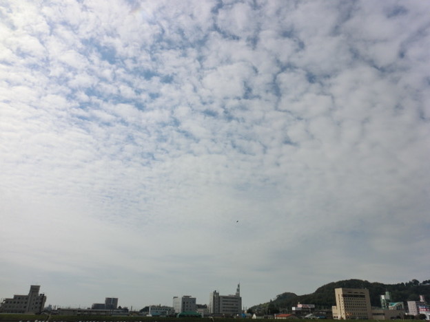 写真: 栃木の空。